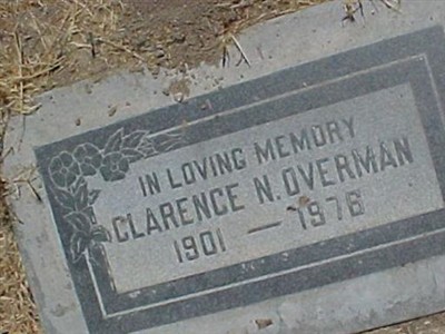 Clarence N Overman on Sysoon