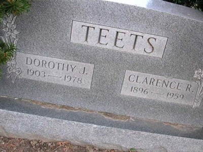 Clarence R Teets on Sysoon