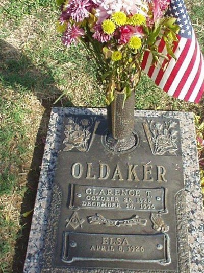 Clarence T Oldaker on Sysoon