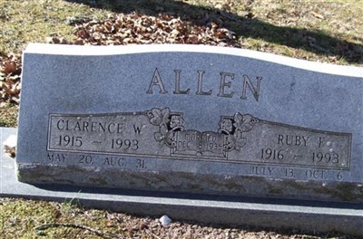 Clarence W Allen on Sysoon