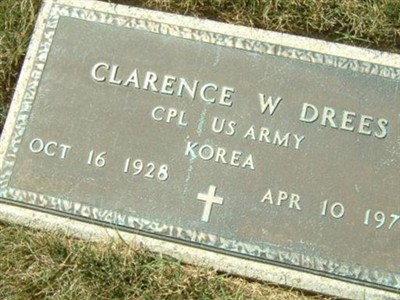 Clarence W Drees on Sysoon