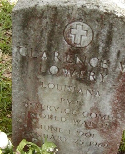Clarence W Lowery on Sysoon