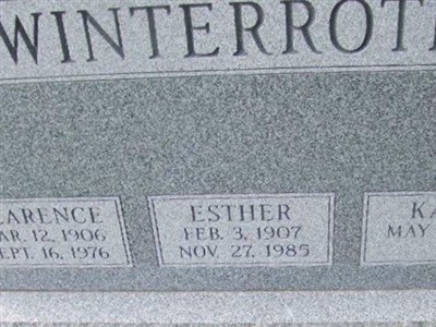 Clarence Wilbert Henry Winterroth on Sysoon