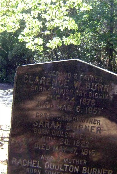 Clarence Winfield Burner on Sysoon