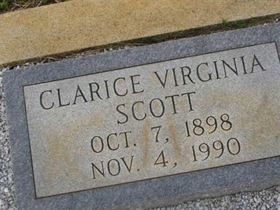 Clarice Virginia Scott on Sysoon