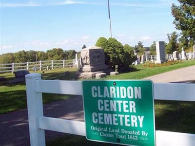 Claridon Center Cemetery on Sysoon