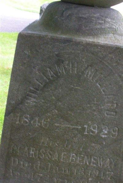 Clarissa E "Clara" Beneway Millard on Sysoon