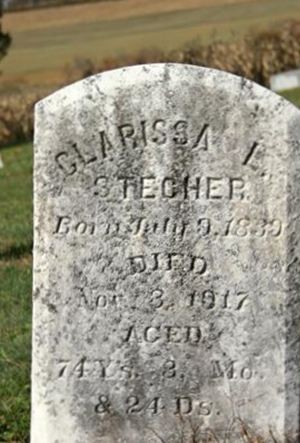 Clarissa Lavinia "Clara" Stecher on Sysoon