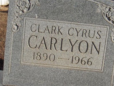 Clark Cyrus Carlyon on Sysoon
