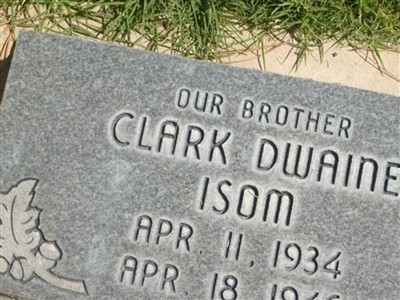 Clark Dwaine Isom on Sysoon