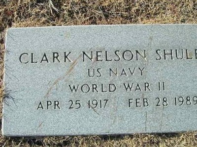 Clark Nelson Shuler on Sysoon