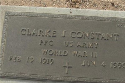 Clarke J Constant on Sysoon