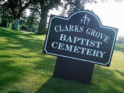 Clarks Grove Cemetery on Sysoon