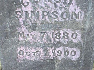 Claud Simpson on Sysoon