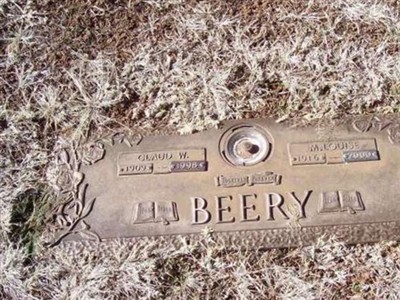 Claud W. Beery on Sysoon