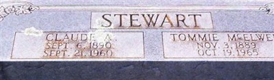 Claude A Stewart on Sysoon