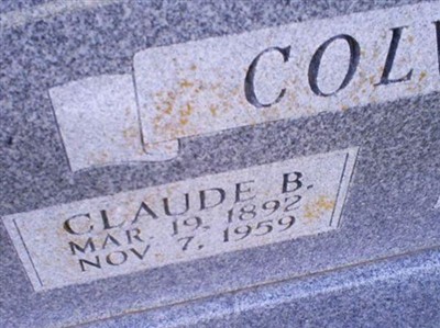 Claude B. Colvert on Sysoon