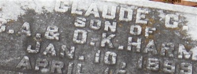 Claude C. Harman on Sysoon