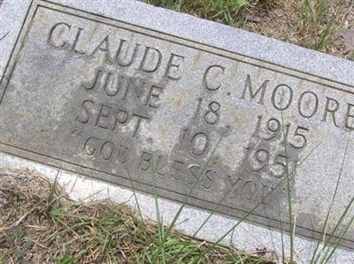 Claude C Moore on Sysoon
