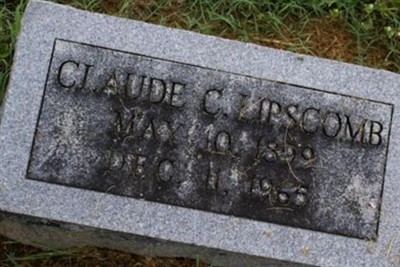 Claude Cyrus Lipscomb on Sysoon