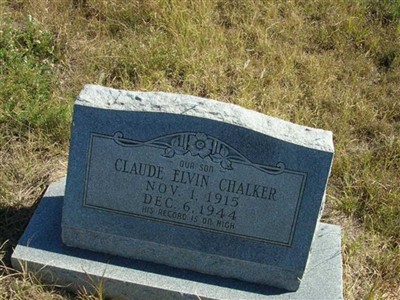 Claude Elvin Chalker on Sysoon