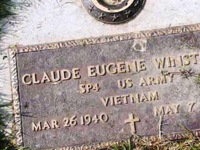Claude Eugene Winstead on Sysoon