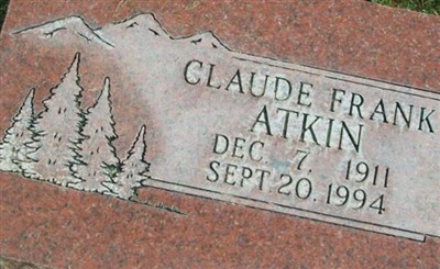 Claude Frank Atkin on Sysoon