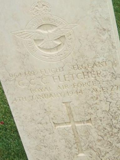 Flt Sgt Claude Gordon Christopher Fletcher on Sysoon