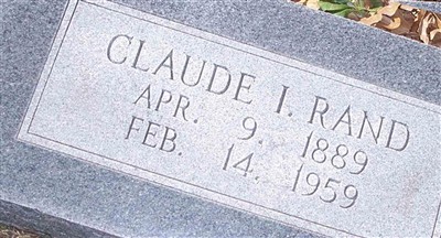 Claude I. Rand on Sysoon