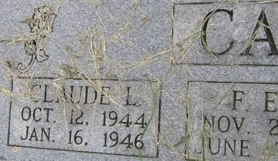 Claude L Case on Sysoon