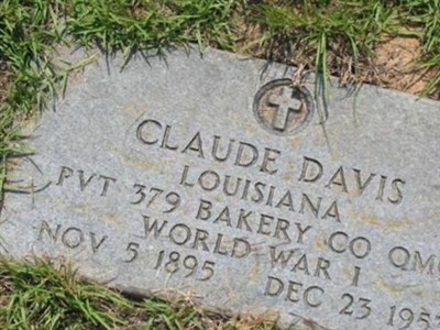 Claude L. Davis on Sysoon
