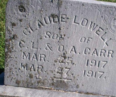 Claude Lowell Carr on Sysoon