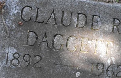 Claude R Daggett on Sysoon