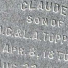 Claude Topping on Sysoon
