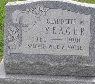 Claudette M. Yeager on Sysoon