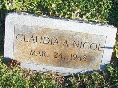 Claudia A. Bullard Nicol on Sysoon