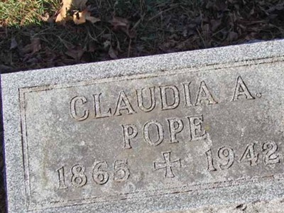 Claudia A. Pope on Sysoon