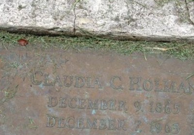 Claudia C. Holman on Sysoon