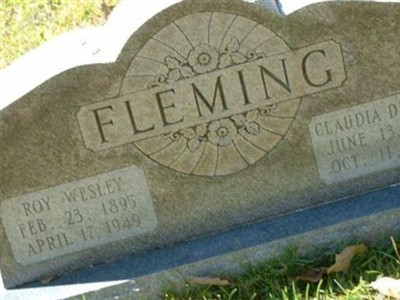 Claudia DuBose Fleming on Sysoon