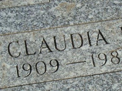 Claudia M Parr on Sysoon