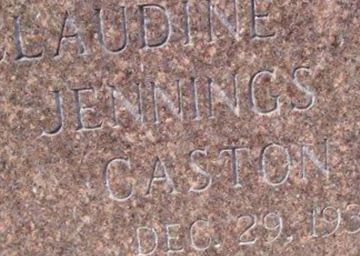 Claudine Jennings Caston on Sysoon
