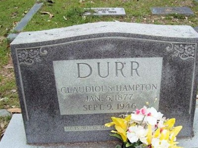 Claudious Hampton Durr on Sysoon