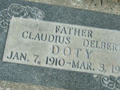 Claudius Delbert Doty on Sysoon