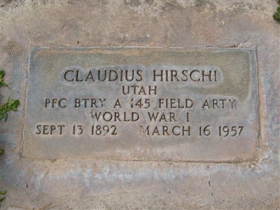 Claudius Hirschi on Sysoon