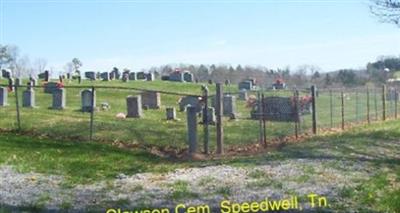 Clawson Cemetery on Sysoon