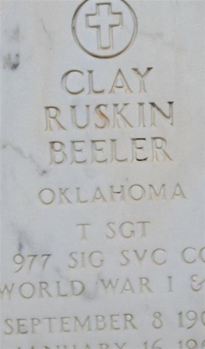 Clay Ruskin Beeler on Sysoon