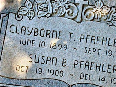 Clayborne T. Pfaehler on Sysoon