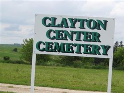 Clayton Center Cemetery on Sysoon