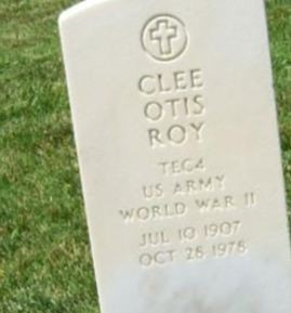 Clee Otis Roy on Sysoon
