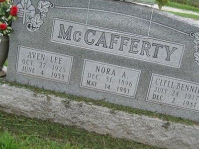 Clell Bennie McCafferty on Sysoon
